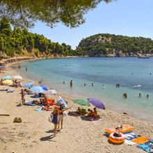 Τουρίστες στην Σκόπελο