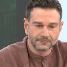 Ο ηθοποιός Τάσος Ιορδανίδης 