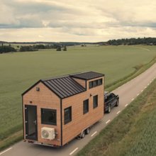 Μικροσκοπικό σπίτι τροχοβίλα