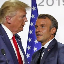 Οι πρόεδροι ΗΠΑ και Γαλλίας, Ντόναλντ Τραμπ και Εμανουέλ Μακρόν