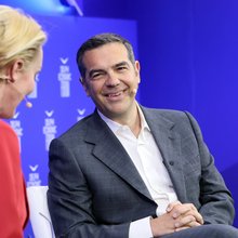 Ο Αλέξης Τσίπρας στο Forum των Δελφών