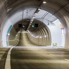 Τούνελ σε ελληνικό αυτοκινητόδρομο