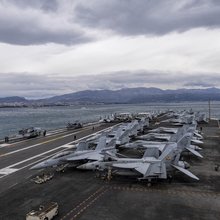 Το USS Gerald R. Ford @USNavyEurope