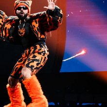 Ο Ακύλας στην πρόβα της Eurovision 2026 