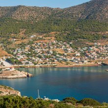 Ο παραθαλάσσιος οικισμός Δασκαλειό στην Κερατέα