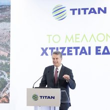 Ο Πρόεδρος του Διοικητικού Συμβουλίου του Ομίλου ΤΙΤΑΝ, Δημήτρης Παπαλεξόπουλος Πηγή: ΤΙΤ