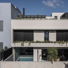 σπίτι μπετόν πισίνα Μαρούσι Creative Architects 