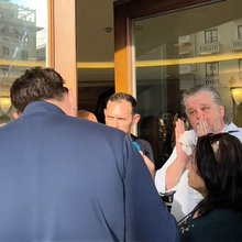 Ένταση έξω από το Ολυμπιον