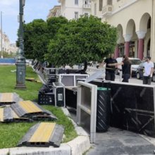 Προετοιμασίες στη Θεσσαλονίκη για την παρουσίαση του κόμματος Καρυστιανού