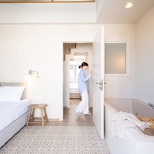 σοφίτα υπνοσωματιο design βίλα Κρήτη