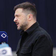 Ο Ουκρανός πρόεδρος Βολοντίμιρ Ζελένσκι 