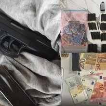 Κατασχεθέντα από την έφοδο σε οικισμό Ρομά στη Λάρισα