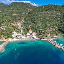Το ψαροχώρι Κιτριές στη Μεσσηνία