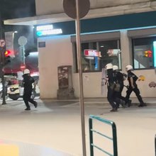 Επεισόδια με οπαδούς της ΑΕΛ στο κέντρο της Λάρισας 