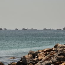 Πετρελαιοφόρα στα Στενά του Ορμούζ 