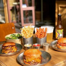 Burger στο Smashn bun
