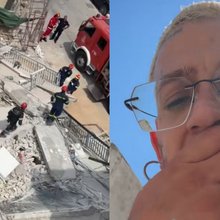 Σοκαρισμένος ο Τάσος Ξιαρχό από την κατάρρευση της πολυκατοικίας στα Πετράλωνα