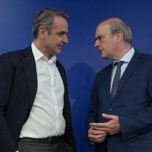 Κυριάκος Μητσοτάκης και Κωστής Χατζηδάκης