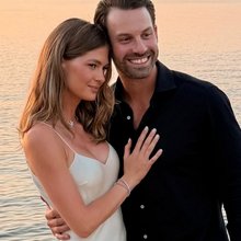 Αμαλία Κωστοπούλου και Τζέικ Μέντγουελ στο pre-wedding πάρτυ τους 