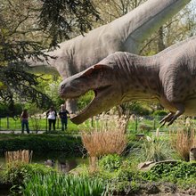 Ρέπλικα δεινόσαυρου T-Rex στη Γερμανία