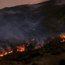 Φωτιά στο Ρέθυμνο 