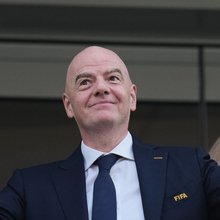 Ο Τζιάνι Ινφαντίνο, πρόεδρος της FIFA