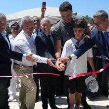 Βασίλης Κικίλιας εγκαινίασε τον νέο επιβατικό σταθμό στους Παξούς