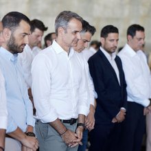 Μητσοτάκης στα εγκαίνια του δρόμου στα εγκαίνια του δρόμου Ροβιές - Ήλια