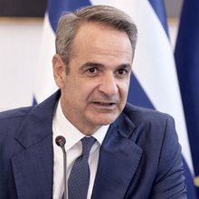 Ο πρωθυπουργός Κυριάκος Μητσοτάκης, κατά τη συνεδρίαση του Κυβερνητικού Συμβουλίου Οικονομικής Πολιτικής