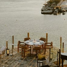 Το εστιατόριο Nafsika Sunset Experience στο Λουτράκι