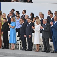 Τα λουκ των πρώτων κυριών από την παρέλαση για την Ημέρα της Βαστίλης