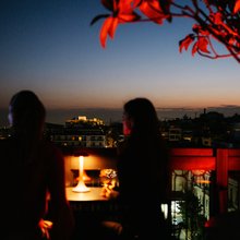 Ακρόπολη Αθήνα θέα ταρατσα 1818 bar 