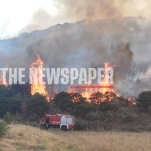 Μαγνησία: Χωρίς ενεργό μέτωπο οι δύο φωτιές σε Αϊβαλιώτικα και Σωρό [βίντεο]
