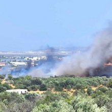 Οριοθετήθηκε η φωτιά στο Κορωπί - Στη μάχη ισχυρές πυροσβεστικές δυνάμεις