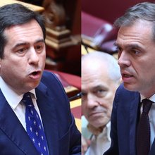 Καβγάς Μηταράκη - Μάντζου στη Βουλή για την Ακρίτα