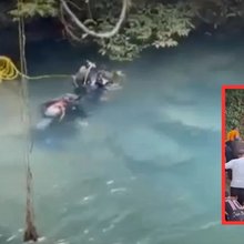 Στιγμιότυπα από τη διάσωση του ψαρά Έραστο Κρισάντο Βάλντες στο Μεξικό 