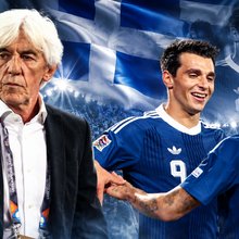 Ο Ιβάν Γιοβάνοβιτς και ο πανηγυρισμός Δουβίκα - Τσιμίκα στο νικητήριο γκολ της αναμέτρησης Σερβίας - Ελλάδος