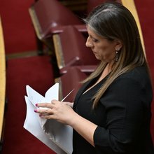 Η πρόεδρος της Πλεύσης Ελευθερίας Ζωή Κωνσταντοπούλου