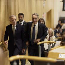 Συνάντηση Μητσοτάκη με Μαρκ Κάρνεϊ στη Νέα Υόρκη -Συζήτησαν για Τεχνητή Νοημοσύνη, Διάστημα και ενέργεια
