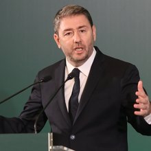 Ο Νίκος Ανδρουλάκης σε ομιλία του