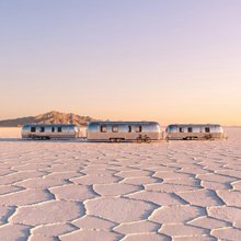 Το νέο camp στο Salar de Uyuni