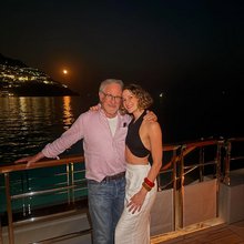 Ο Στίβεν Σπίλμπεργκ με την κόρη του Ντέστρι Αλλύν 