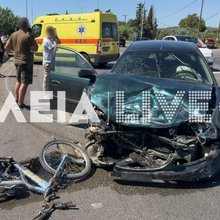 Τροχαίο δυστύχημα στην Ηλεία