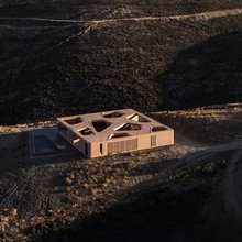 σπίτι σχήμα κύβου Σέριφος Κυκλάδες Ελλάδα design