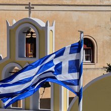 Ελληνικη σημαία 
