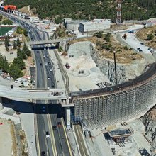 Έργα στον Flyover δρόμο της Θεσσαλονίκης 