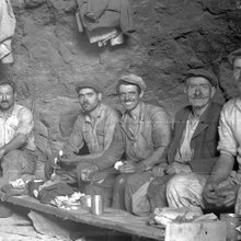  Mεταλλωρύχοι στα τέλη του 19ου αιώνα. 