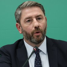 Ο πρόεδρος του ΠΑΣΟΚ, Νίκος Ανδρουλάκης