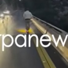 Οδηγός με πατίνι στον ΒΟΑΚ