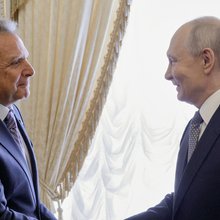 Ο Βλαντιμίρ Πούτιν με τον Στιβ Γουίτκοφ